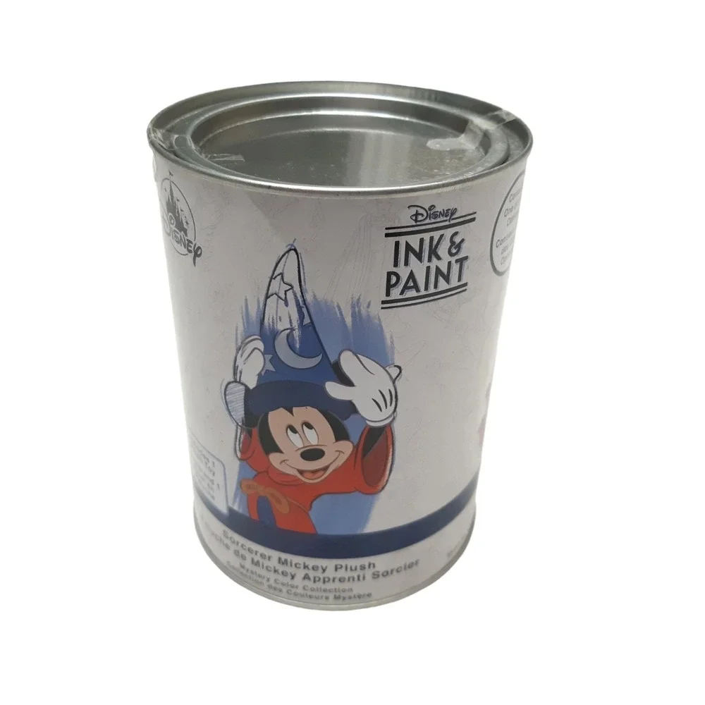 Disney Sorcerer Mickey Plush Ink & Paint Mystery Color Orange Fantasia‎ Wizard